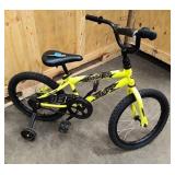 Kids Huffy Bike with training wheels