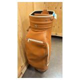 Leather vinatage range bag