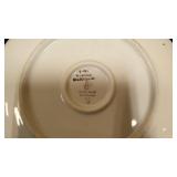 Colorful Painted Serving Platter Hand Made in Poland