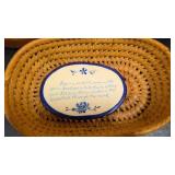 Wood Serving dish, basket, and basket with warming plate