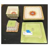 Vida Eva Mendes collection collectible bowls 4, and plates 3