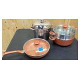 Pans, covers, and strainers