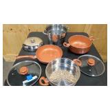 Pans, covers, and strainers