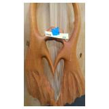 Decorative wood angels 30" tall