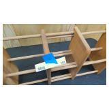 Vintage adjustable kitchen storage rack