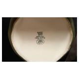 Rustic Vines hand painted serving bowl, and matching pasta bowls