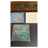 Set of 3 canvas prints, coffee dcor, and sit, talk, laugh wall art