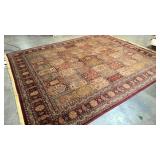 Large Karastan Wool Woven Rug 104x120"