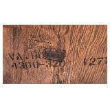 DR - Virginia House Oak Dining Table with 2 Leaves and 6 Chairs