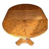 DR - Virginia House Oak Dining Table with 2 Leaves and 6 Chairs
