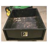 LL-G - John Deere D130 Riding Lawn Tractor with Trailer and 45 in Tiller Attachment