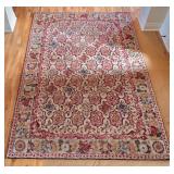 E - Bijou Collection Handmade Wool Hooked Area Rug 5