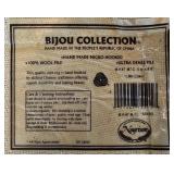 E - Bijou Collection Handmade Wool Hooked Area Rug 5