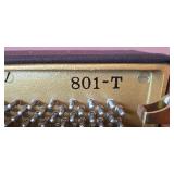 DR - Kawai 801-T Console Piano with Bench and Mahogany Finish