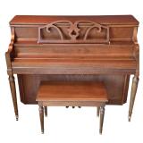 DR - Kawai 801-T Console Piano with Bench and Mahogany Finish