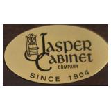 ML-H - Tall Mahogany Glass Display Curio Cabinet with Lights