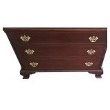 MBR - Vintage Two-Piece Armoire Cabinet with Extendable TV Tray and Electrical Connection