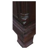 MBR - Vintage Two-Piece Armoire Cabinet with Extendable TV Tray and Electrical Connection