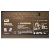 BR2 - TCL 55-Inch Flat Screen TV Model 55R617 with Amazon Basics Wall Mount