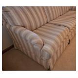 LL-BR4 - Vintage Stearns & Foster Striped Sleeper Sofa