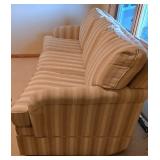 LL-BR4 - Vintage Stearns & Foster Striped Sleeper Sofa