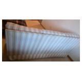 LL-BR4 - Vintage Stearns & Foster Striped Sleeper Sofa