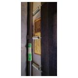 LL-BR4 - Vintage Stearns & Foster Striped Sleeper Sofa