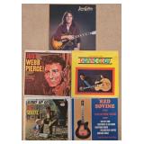 LL-BR4 - Collection of 17 Vintage Country Music Vinyl Albums
