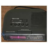 LL-BR4 - Entertainment Stand with JCPenney Radio Cassette Player and Sony Clock Radio