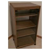 LL-BR4 - Entertainment Stand with JCPenney Radio Cassette Player and Sony Clock Radio