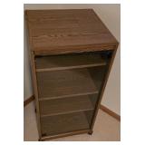 LL-BR4 - Entertainment Stand with JCPenney Radio Cassette Player and Sony Clock Radio