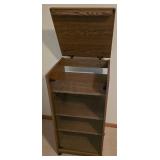 LL-BR4 - Entertainment Stand with JCPenney Radio Cassette Player and Sony Clock Radio