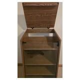 LL-BR4 - Entertainment Stand with JCPenney Radio Cassette Player and Sony Clock Radio