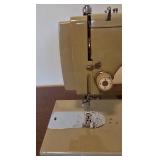 LL-BR3 - Vintage Sears Kenmore Sewing Machine in Table with 22 Inch Extension