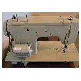 LL-BR3 - Vintage Sears Kenmore Sewing Machine in Table with 22 Inch Extension