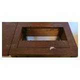 LL-BR3 - Vintage Sears Kenmore Sewing Machine in Table with 22 Inch Extension