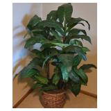 LL-BR3 - 52-Inch Tall Artificial Plant with Woven Basket