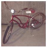 LL-G - Vintage Red Schwinn Bicycle with 56 Inch Frame