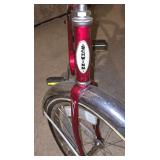 LL-G - Vintage Red Schwinn Bicycle with 56 Inch Frame