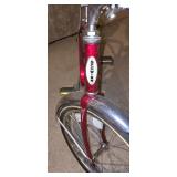 LL-G - Vintage Red Schwinn Bicycle with 56 Inch Frame