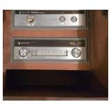 LL-G - Mid Century Modern Zenith High Fidelity Stereo Console with Vinyl Records