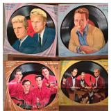 LL-G - Mid Century Modern Zenith High Fidelity Stereo Console with Vinyl Records