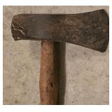 LL-G - Vintage Grim Reaper-Themed Axe and Car Jack Collection