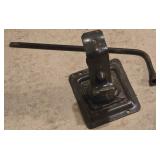 LL-G - Vintage Grim Reaper-Themed Axe and Car Jack Collection