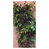 LL-ST - 7 Foot Tall Artificial Tree in 15 Inch Wicker Basket
