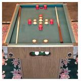 LL-ST - Vintage Collapsible Bumper Pool Table with Cues and Balls