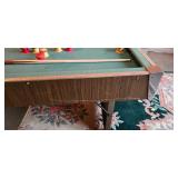 LL-ST - Vintage Collapsible Bumper Pool Table with Cues and Balls
