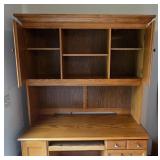 LL-FR - Hooker Furniture Two-Piece Desk with Hutch and Extendable Shelf