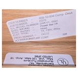 LL-FR - Hooker Furniture Two-Piece Desk with Hutch and Extendable Shelf