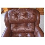 LL-FR - Vintage Hancock & Moore Fine Leather Armchair